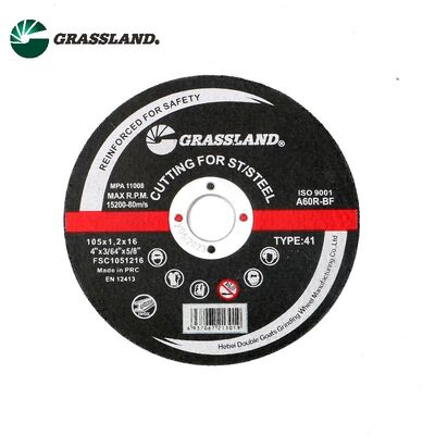 GRASSLAND 4 "INOX-Schnittscheiben 105 mm X 1,2 mm X 16 mm für kontaminationsfreies Schneiden von Edelstahl