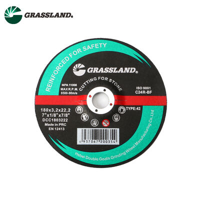 Harzsteinschneidscheiben 180 mm Durchmesser 3,2 mm Dicke 22,2 mm Bohrgröße Kompatibel mit Hochgeschwindigkeits-Winkelschleifmaschinen