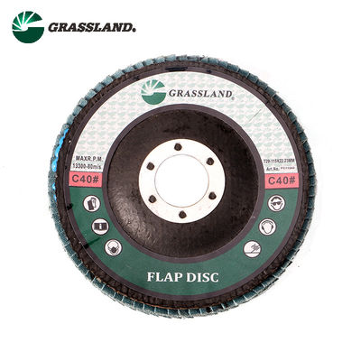 115X22mm Aluminiumoxid 60 Grit Angle Grinder Flap Disc