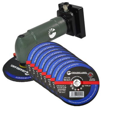9 Zoll-Winkel-Schleifer Discs 230mm x 6 x 22.2mm 3 Netze T27