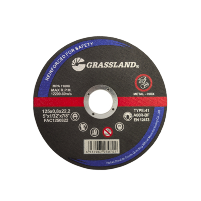 5 Zoll Trennscheibe für Winkelschleifer, dünn, 5" X 1/32" X 7/8" ISO