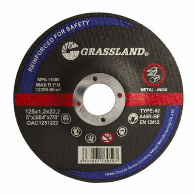 125 mm Schnittscheiben für schnelle, gerade und saubere Schnitte auf Edelstahl und Nichteisenmetall mit harzgebundenem Material