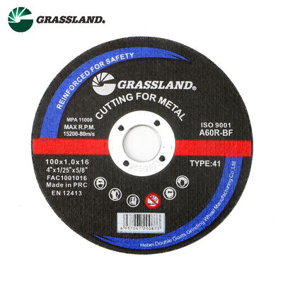 100x1x16mm Fiberglas 4 Zoll-ultra dünnes verstärktes Schnittrad