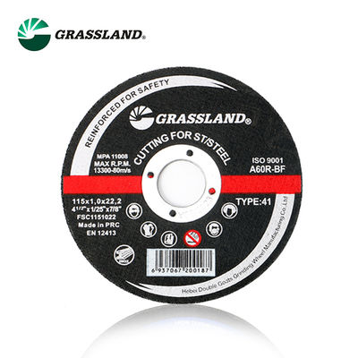 115X1X22.2, Dünneres Design GRASSLAND 115mm Trennscheibe für schnellere und sauberere Schnitte auf Stahl und Edelstahl INOX