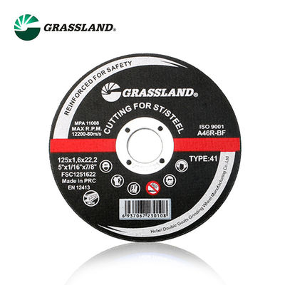 125mm Inox-Schleifscheiben für Edelstahl 5 Zoll x 1/16 Zoll x 7/8 Zoll Trennscheibe mit hoher Standzeit
