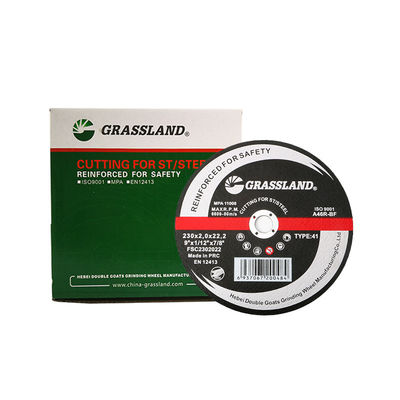 Edelstahl-Metall des Winkel-Schleifer-230mm, das Disketten aufschlitzt