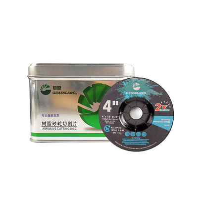 Aluminiumoxid-Edelstahl 4 Zoll-flexible Schleifscheibe