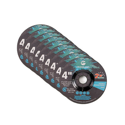 Aluminiumoxid-Edelstahl 4 Zoll-flexible Schleifscheibe