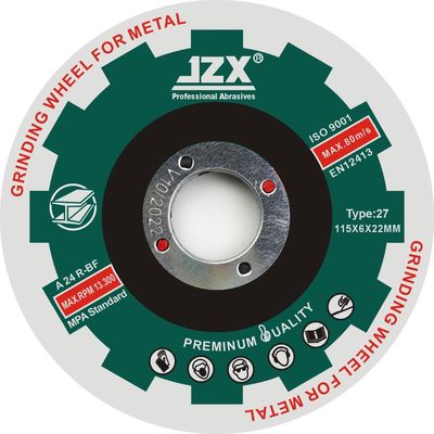 &quot; Korund-abschleifende Schleifscheibe X1-/4X7/8t27-4-1/2