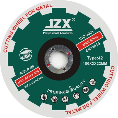 Reibende Korund-Scheuermittel abgeschnittene Diskette Jzx T27-7x1/8x7/8