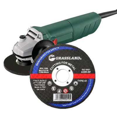 GRASSLAND Harz abrasive Metallschneidscheiben für Edelstahl 115 X 3.2 X 22.2 Winkelschleifmaschine