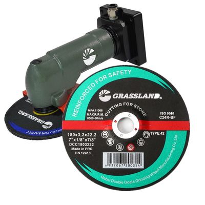 Harzsteinschneidscheiben 180 mm Durchmesser 3,2 mm Dicke 22,2 mm Bohrgröße Kompatibel mit Hochgeschwindigkeits-Winkelschleifmaschinen