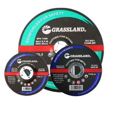 125 mm Schnittscheiben für schnelle, gerade und saubere Schnitte auf Edelstahl und Nichteisenmetall mit harzgebundenem Material