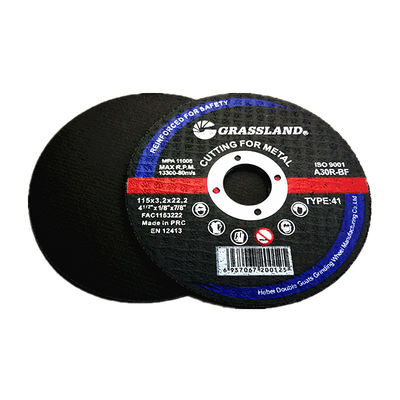 Winkel-Schleifer Metal Cutting Abrasive drückte Mitte-Schleifscheibe-Diskette nieder