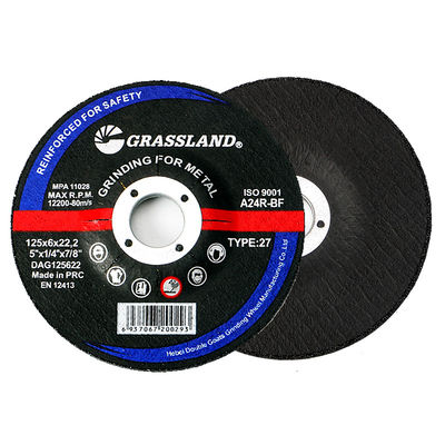 Metal Grinding Discs 125mm Diameter Resin Bonded Grinding Wheels for Cutting of Steel Stainless and Thin Wall Metal Profiles