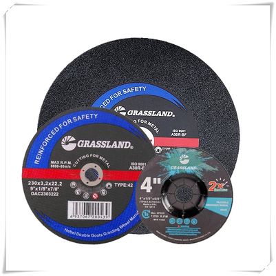 Schleifscheibe 230 x 3 x 22.23mm Metallwiese MPA EN12413 Inox