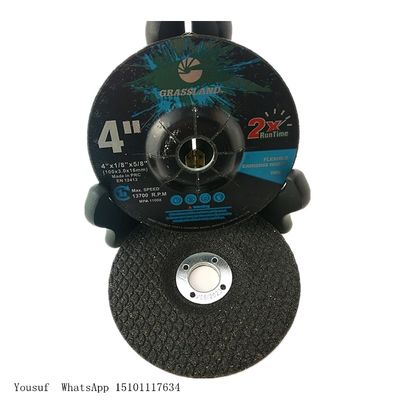 Schleifer Grassland 4&quot; Mpa-Zertifikat Inox, das Disketten schneidet
