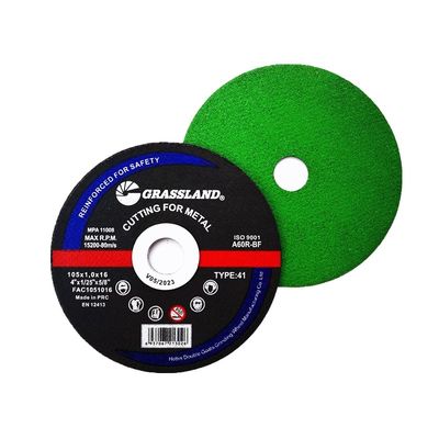 4" 100mm x 1mm x 16mm der Edelstahl, der Disketten schneidet, angeln Schleifer-Using en 12413