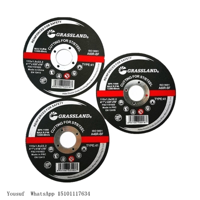 4,5&quot; 115x1x22.2mm 4 1/2 Winkel-Schleifer Discs For Metal