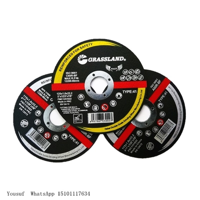 9 Zoll-Winkel-Schleifer Metal Cutting Disc 230mm x 3mm x 22.2mm flach