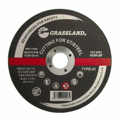 4 Zoll Inox Trennscheiben für gerade und splitterfreie Schnitte 105mm x 1mm x 16mm durchgehende Scheibe Robuste Aluminiumoxid-Schleifmittel 80 m/s